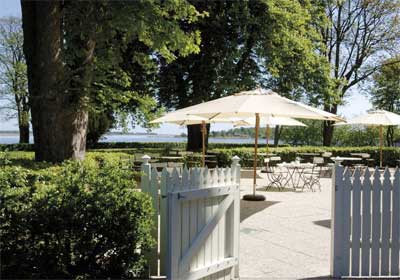 Hotel Frederiksminde ligger ved Præstø Fjord