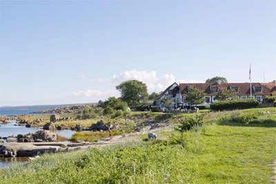 Allinge Badehotel på Bornholm er smukt og idylisk