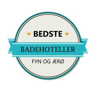 De bedste badehoteller på Fyn og Ærø er...