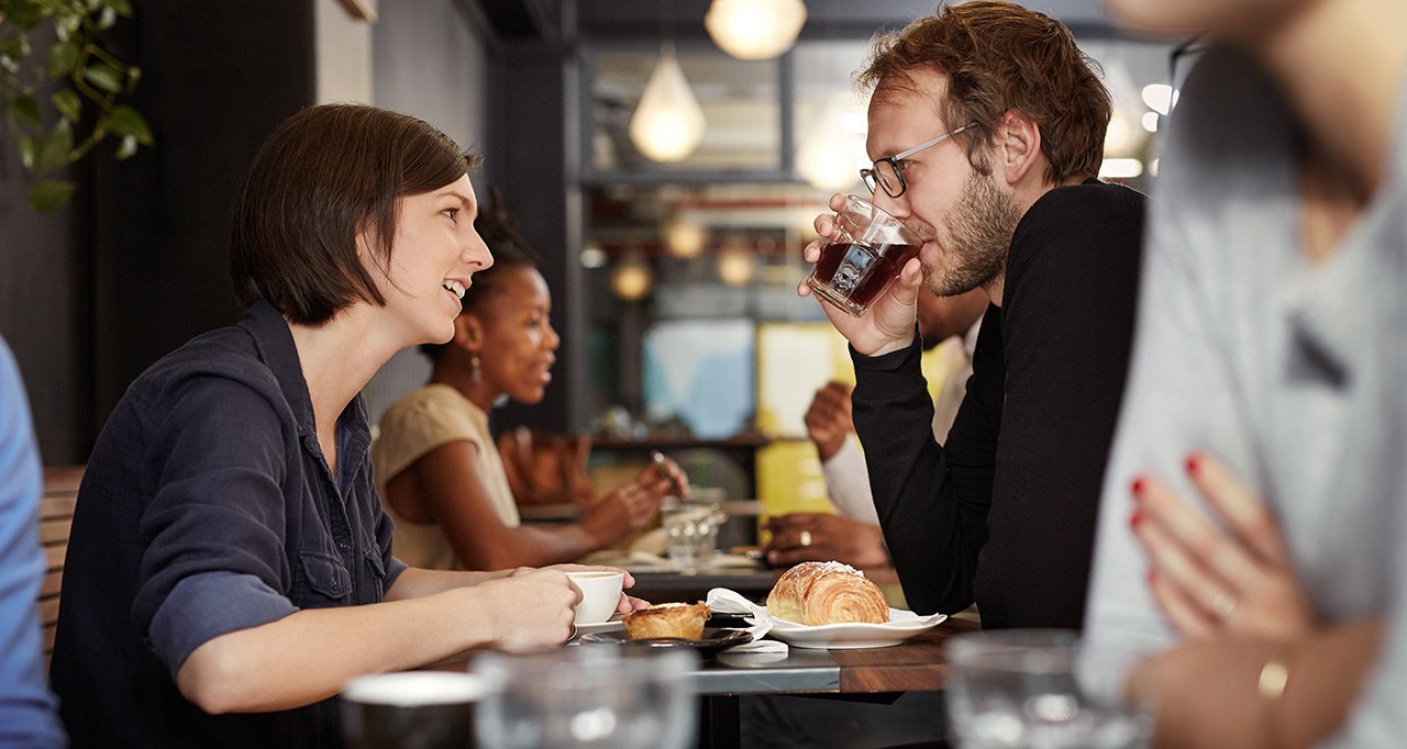 Date på cafe