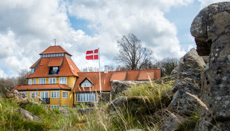 Stammershalle badehotel på Bornholm