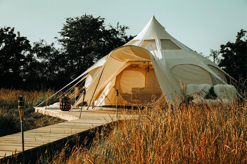 Glamping på Thorseng Nature Resort